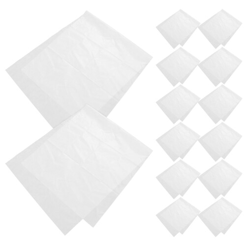 60Pcs Thick Waterproof Disposable Massage Bed Covers White for Salon