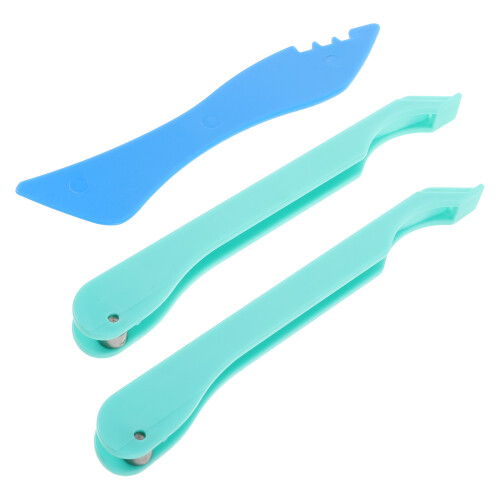 2Sets Stained Glass Copper Foil Kit Hand Foiling Tool Assorted Colors 1