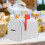 3Pcs White Tin Mini Mailbox Box Metal Money Storage 10
