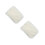 2Pcs White Pets Warm Blanket Plush Sleeping Mat Soft Bed 9