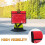 3Pcs Versatile Red Traffic Cone Sleeves for Construction and Parking 10
