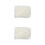 2Pcs White Pets Warm Blanket Plush Sleeping Mat Soft Bed 7
