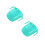 2Pcs Kids Training Cup Green Durable Portable Drinking Cup 4
