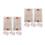 10Pcs White Electrical Box for Wiring Flush Mount Switch Box with Seal 2
