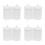 4Pcs Miniature White Models for Educational Display 10