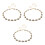 3St Metalen Tailleketting Dames Vintage Design Met Multi 6