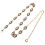 3St Metalen Tailleketting Dames Vintage Design Met Multi 2