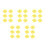 30Pcs Yellow ABS Bracket Light for Dog Enhanced Stability Wall Mount 5