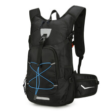 Outdoor Hydration Backpack for Outdoor Sport Hiking Camping Climbing Mountaineering Rucksack Travel Daypack Black