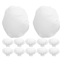 12St Witte Hoeden, Zachte Stoffen Poppetjes Accessoires