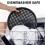Pizzablech Stanzbackblech Antihaft mit Loch Pizzaform Grillblech Backform Rundes Backblech 6