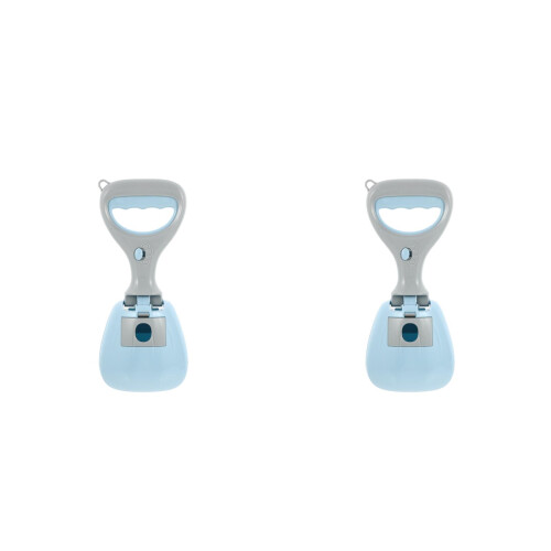 2Pièces Outil Ramassage Crottes ABS Confortable Portable 2