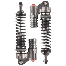 2 Stücke Aluminium Legierung 90 Mm Absorber Stoß Dämpfer Für 1/10 Skala Rc Rock Crawler Axial Scx10 D90 Lkw