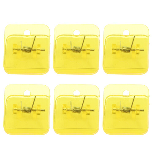 30Pcs Yellow ABS Bracket Light for Dog Enhanced Stability Wall Mount 1