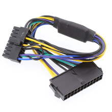 PSU ATX 24Pin to 18Pin Adapter Converter Power Cable Cord for Z420 Z620 Desktop Workstation Motherboard 18AWG 30CM