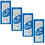 Q-Tips Baumwollstäbchen, 500 Stück (4er Pack) 1