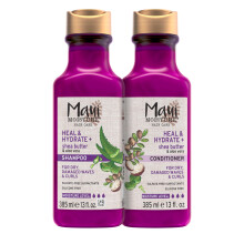 Maui Moisture Shampoo & Conditioner Shea Butter per Capelli Ricci e Secchi con Olio di Cocco e Macadamia