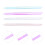 8Pcs Ergonomic Glass Manicure Stick Nail Buffer and Cuticle Remover 11