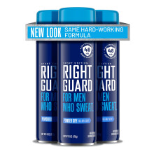 Right Guard Sport Antiperspirant & Deodorant Spray | 4-in-1 Protection Spray Deodorant For Men | Blocks Sweat | 48-Hour Odor Control | Powder Dry Scen