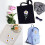 17Pcs Daisy Flower Embroidered Patch Iron/Sew  Applique for Dress Backpack Jacket (White) 2
