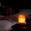 Aroma Diffuser Crystal Salt Stone Night Light Mist Humidifier USB Essential Oil Diffuser Humidifier for Car Home Black 4