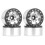 Carro de Escalada AX90069 com Pneu de Roda de Metal Preto Prateado de 1,55 Polegadas para JIMNY CC01 1