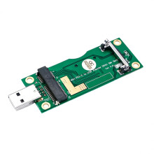 Adattatore da PCI-E un USB con Slot per Scheda SIM 8Pin Plug & per Modulo WWAN/LTE per Mining Bitcoin Litecoin BTC