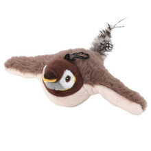 Cat Catnip Toys for Cats Flapping Catnip Toys Vivid Chirping Simulation Bird Interactive Toy,D