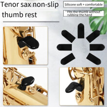 14 Pièces Repose-Pouce pour Saxophone Alto Saxophone Repose-Pouce Antidérapant Housse de Repose-Pouce en Silicone