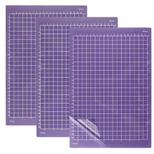 8.5x12inch Cutting Mat (Strong Grip), 3pcs Adhesive Cutting Mats Reusable Strong Grip Machine Mat Replacement ()