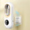120Ml Essential Oil Diffuser Wall Mounted Aromatherapy Digital Display with Night Light Air Purifier Rock Gray 9