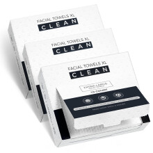 Serviettes Visage Jetables, 7.9" x 9.4" Serviettes Visage Jetables, 100% Viscose Épais Doux Pour Peau Sensible