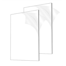 2 StüCk 1/8 Zoll Dicke (3 Mm) Acrylplatten, Klares Gegossenes Acrylglas 8 X 12 Zoll für Schilder, DIY-Display-Projekte, Kunsthandwerk, Fotorahmen
