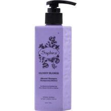 Saphira, Glossy Blonde, Rich In Minerals, Hair Colour Shampoo, For Blonde Hair, Blonde, 250 ml