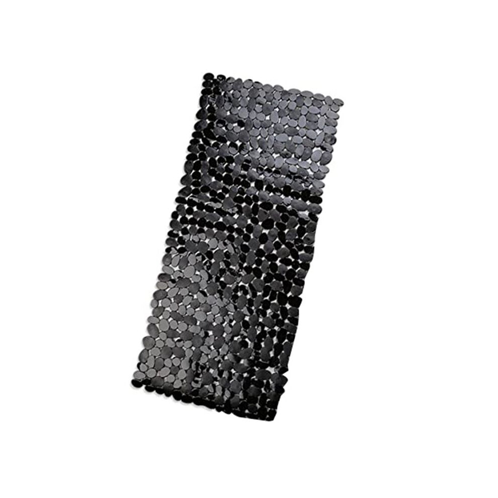 Tauoh Pebble Bath Mat For Bathtub To Anti-Slip Bathtub Mat In Shower (Black)