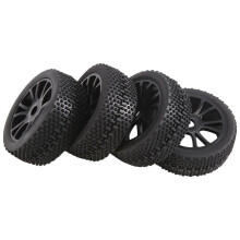 RC 1:8 Off Road Car Buggy Gummireifen und Kunststofffelgen HUB HEX 17 mm 81-801,A