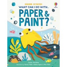 What Can I Do with Paper and Paint by James Maclaine Paperback Book
