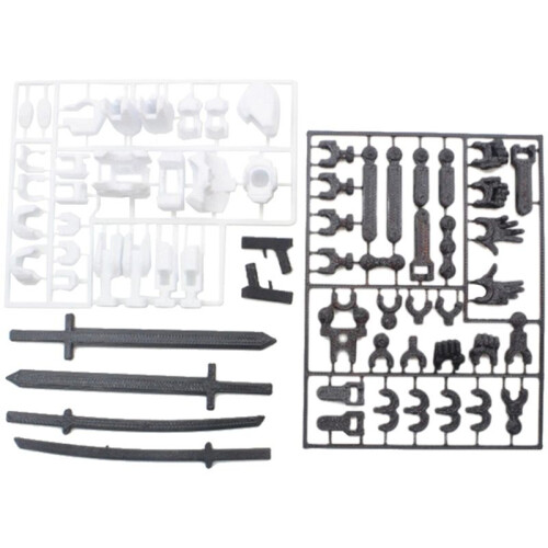 Multi-Jointed Movable Robot 3D Printed Mannequin Dummy Action Figures Game Kid Adult Decompression Tools, 2