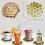 Coasters Set for Drinks with Holder, 4Pcs Honeycomb Shaped Drink Coasters, Mug Coaster for Cold/Hot Drinks 7