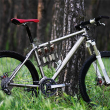 Beer Bottle Holder Water Bottle Bike Carrier Beverage Drink Carrier Bike Back Bottle Holder, Holds to 6 Bottles