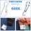 100Pcs Key Tags, Slotted Plastic Hanging Tags with Metal Snap Hooks White Key Tags Blank Square Key Tags 4