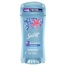 Secret Fresh Antitraspirante e Deodorante Donna, 48h Freschezza, Protezione Odore, Gel Trasparente, Profumo Ocean Breeze, 2.