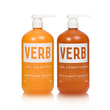 Verb Curl Shampoo & Conditioner Duo - Sanftes Shampoo für lockiges Haar + Feuchtigkeitsspendender Conditioner