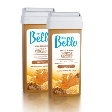 Depil Bella Cera Depilatoria Roll-On Miele e Propoli | Ceretta Corpo, Rimozione Pelo | Uomini e Donne | Auto Depilazione