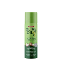 Spray Brillo Nutritivo ORS Aceite de Oliva con Aceite de Coco 10 onzas (Pack de 3)