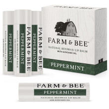Baume à Lèvres Naturel - Ingrédients Biologiques - Hydratant à Base de Cire d'Abeille - Idée Cadeau - 0.1