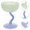2Stk Fußed Dessert Becher Eiscreme Snack Joghurt Schälchen 9