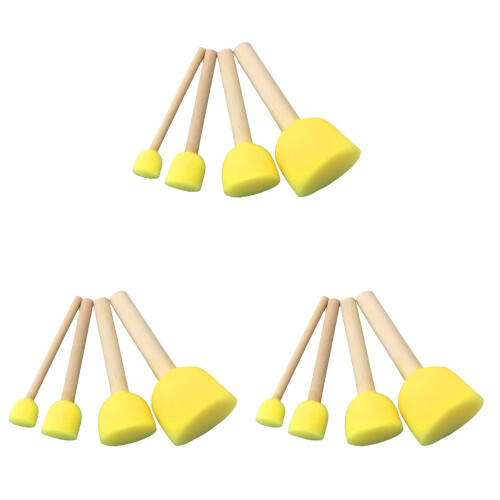 72Stk Gelbe Stippler Set Für Kinder Malspaß Langlebig 1