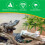 Crawling Haustierfutterbecken Kletterhaustier Aquarium Harz Grau 3