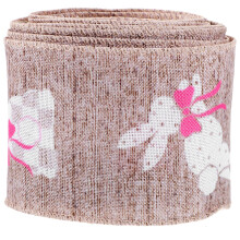 2Rolls Chocolate Easter Ribbon Wired Edge for Gift Wrapping Crafts